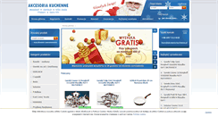 Desktop Screenshot of akcesoria-kuchenne.pl